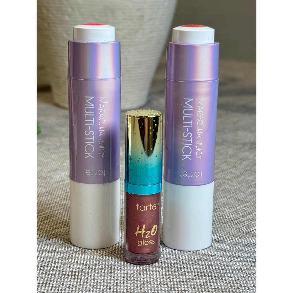 Tarte Maracuja Juicy Multi-Stick Bundle + H2O Gloss | Cozy & Latte | New